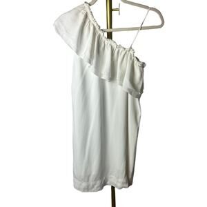 Suncoo Paris Cornaline One Shoulder Mini Dress Sz. T1 (US S)